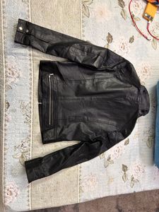 Genuine Leather Jacket (Black)