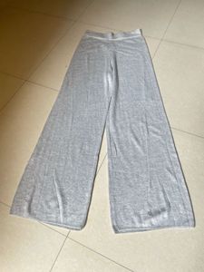 Mango imported flared Comfy Grey Sweatpants