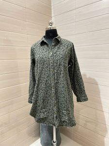 Leopard print DesignOVERSIZED shirt