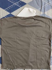 Floral Print Collared Top