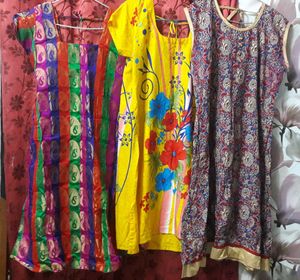 Different Set Of 3 Kurtis