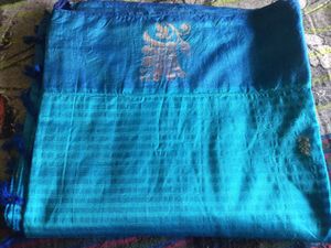 Blue Rashme Saree