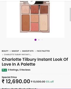 Charlotte TilburyInstant Look Of Love In A Palette
