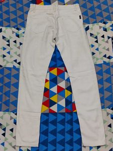 White Denim Jeans