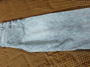 Wide Leg Acid Wash Jeans From Max