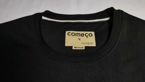 Comeco Black Crewneck Sweatshirt