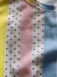 Striped Polka Dot Cord Set For Baby Girl