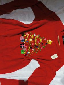 Vero Moda Red Sweater