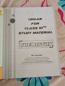 PW Udaan Class X Chemistry 2023-24 Study Material