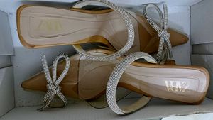 Zara Heels with Bow Detail ✨