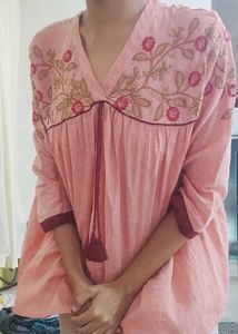 Floral Short Kurti