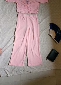 Trendy Co-ord Set | Size M | Light Pink