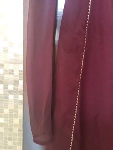 Sale ! Plain Suit With Heavy Duppatta