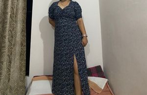 Floral Print Midi Dress