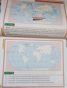 Map Skill (Geography &amp; History) For Class 8