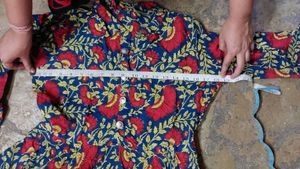 Gulmohar Jaipur Floral printed kurti