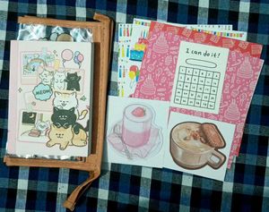 cute stationery set 🌸💗