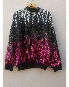 Stylish Multicolor Sequin Jacket