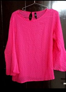 Pink Fashion Top With Inner