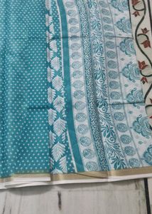 Polo Cotton Silk Sarees With Blouse 6 Meters