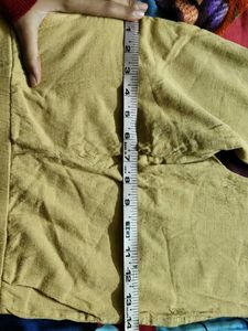 Golden And Black Pants