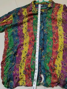 Multi Color translucent Shirt For Women