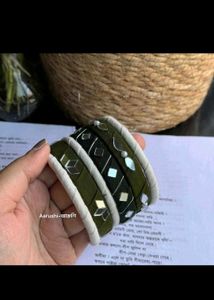 Mirror Work Bangles ❤️