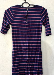 Striped Bodycon Dress