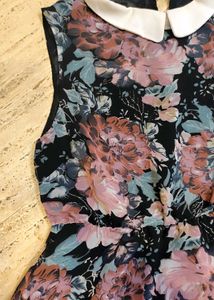 Floral Peter Pan Collar Dress