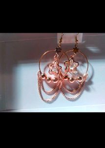 Rose Gold Earrings