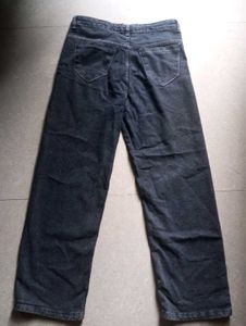 Wide Leg Black Jeans