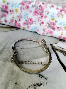Crystal Swan Adjustable Bracelet