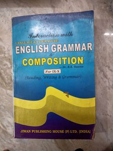 English Grammar Book For Class 9th And 10th