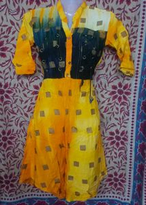 FROCK DRESS WITH BEAUTIFUL DESIGN
