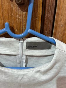 vero moda Gray Casual  t shirt dress