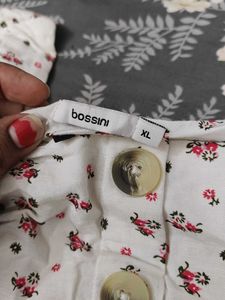 Floral Button-Down Dress -Used Once -XL