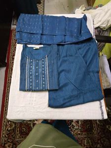 Elegant Blue Kurta Set