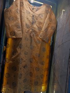 Chandesari Silk Long Kurta