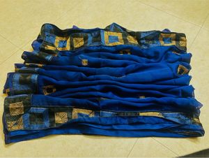 Elegant Blue saree