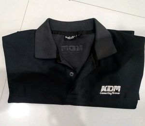 Black Polo Shirt - KDM Logo