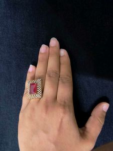 Vintage Ruby Authentic Ring