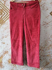 Red Corduroy Pants