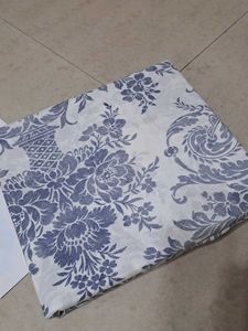 New D&#39;Decor Cresta Blue Floral Double Bedsheet