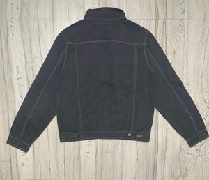 Vintage Re-Dyed Black Denim Jacket