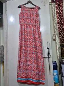 Patterned Maxi Dress