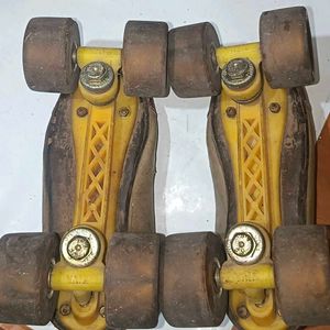 Worn Roller Skates