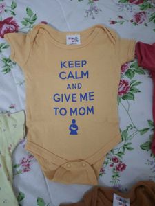 7 Onesies Combo 0 To 3 Months
