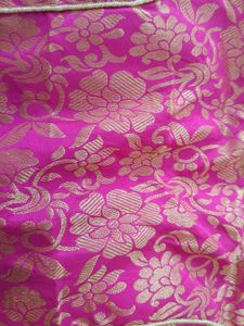 Pink Brocade Blouse