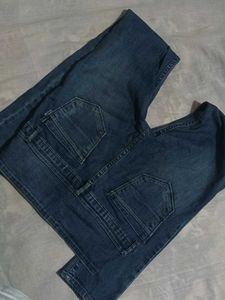 Distressed Denim Jeans