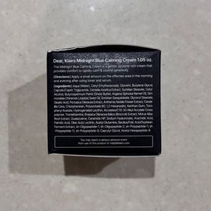 Dear, Klairs Midnight Blue Calming Cream - 30g